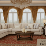 L-Shape Sectional Sofa with Armchair
