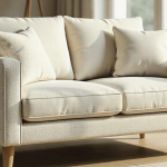 اسفنج وخشب نضام أمريكي Modern loveseat sofa for small spaces