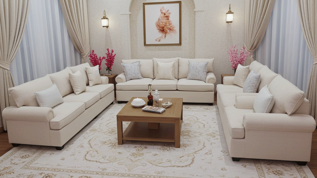 كنب أمريكي 7 أشخاص كنب أمريكي 7 أشخاص - Image 1