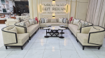 Classic 11 seater sofa set Saudi Arabia Luxury Majlis furniture Riyadh 2025 Large Arabic sofa set price 3300 Royal classic sofa Jeddah 11 person sofa set for Majlis Affordable luxury furniture KSA Classic seating set Dammam Customized Saudi sofa designs Home furniture Saudi Arabia online Premium 11 seater couch KSA