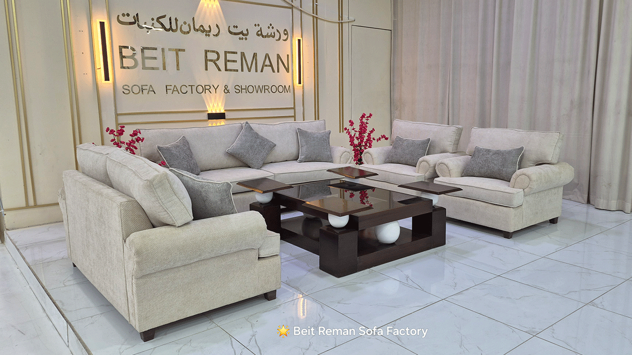 🛋️ كنب أمريكي 7 أشخاص – 7 Nofor American Model Sofa كنب أمريكي 7 أشخاص - Image 1